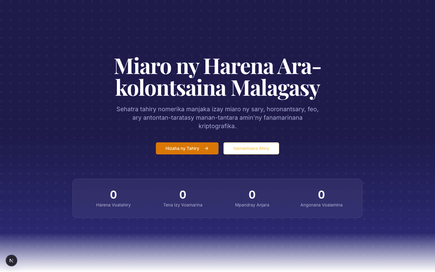 Heritage Vault — Homepage