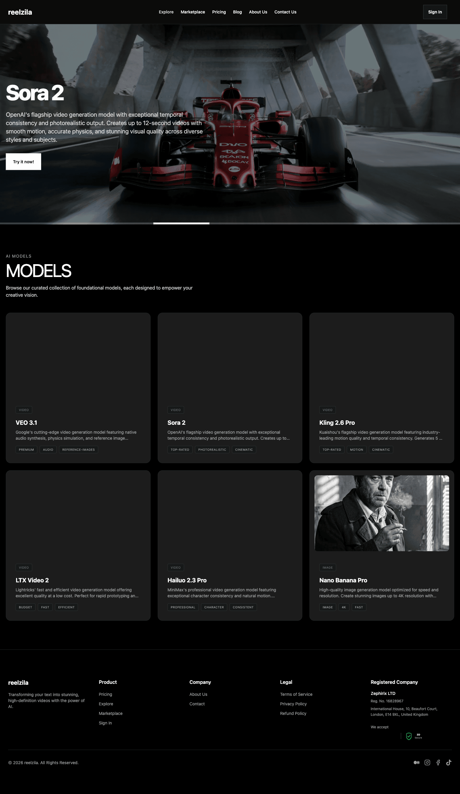 Reelzila — AI Models